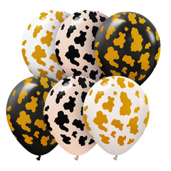 Kalisan Safari Cow Print Balloons