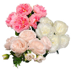 Silk Florals - Peonies