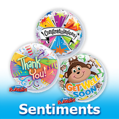 Bubbles Sentiments Balloons