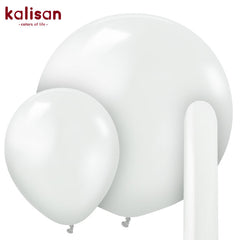 Kalisan Metallic Pearl White