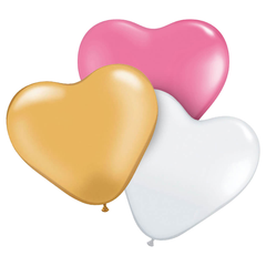 Hearts Latex Balloons