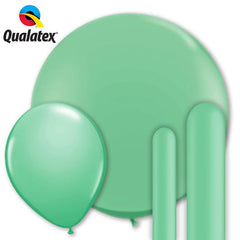 Qualatex Wintergreen Latex Balloon Options