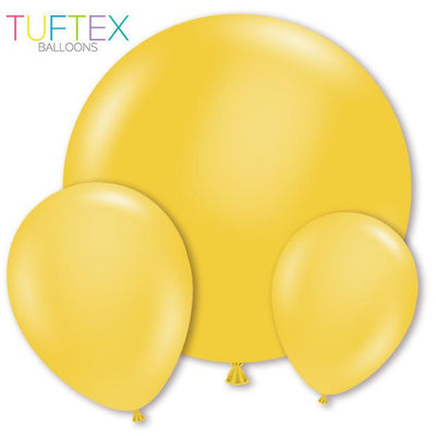 TUFTEX Goldenrod Latex Balloon Options