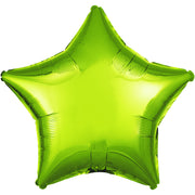 Anagram 19 inch STAR - METALLIC LIME GREEN Foil Balloon 07128-02-A-U