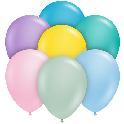 TUFTEX 11 inch TUFTEX PASTEL ASSORTMENT Latex Balloons 10020-M