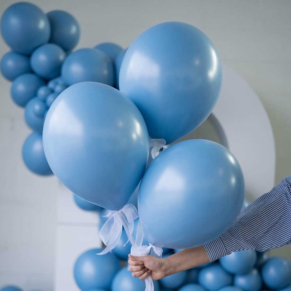 TUFTEX 11 inch TUFTEX GEORGIA BLUE Latex Balloons