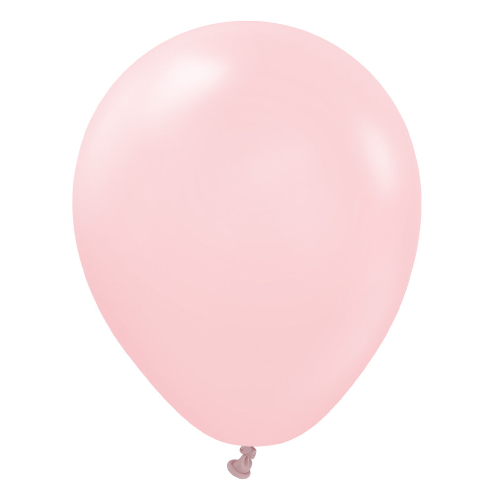 Kalisan 5 inch KALISAN PASTEL MATTE MACARON PINK Latex Balloons 10530021-KL