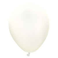 Kalisan 5 inch KALISAN RETRO WHITE Latex Balloons 10580181-KL