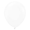 Kalisan 12 inch KALISAN CRYSTAL CLEAR TRANSPARENT Latex Balloons 11223331-KL