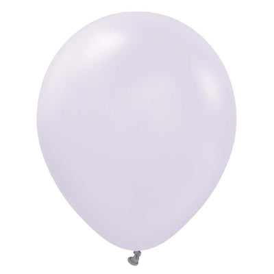 Kalisan 12 inch KALISAN PASTEL MATTE MACARON LILAC Latex Balloons 11230031-KL