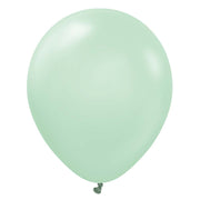 Kalisan 18 inch KALISAN PASTEL MATTE MACARON GREEN Latex Balloons 11830040-KL