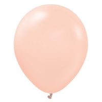 Kalisan 18 inch KALISAN PASTEL MATTE MACARON SALMON Latex Balloons 11830060-KL