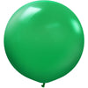 Kalisan 24 inch KALISAN STANDARD GREEN Latex Balloons 12423166-KL