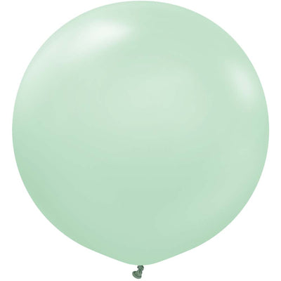 Kalisan 24 inch KALISAN PASTEL MATTE MACARON GREEN Latex Balloons 12430046-KL