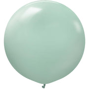 Kalisan 24 inch KALISAN RETRO WINTER GREEN Latex Balloons 12480076-KL