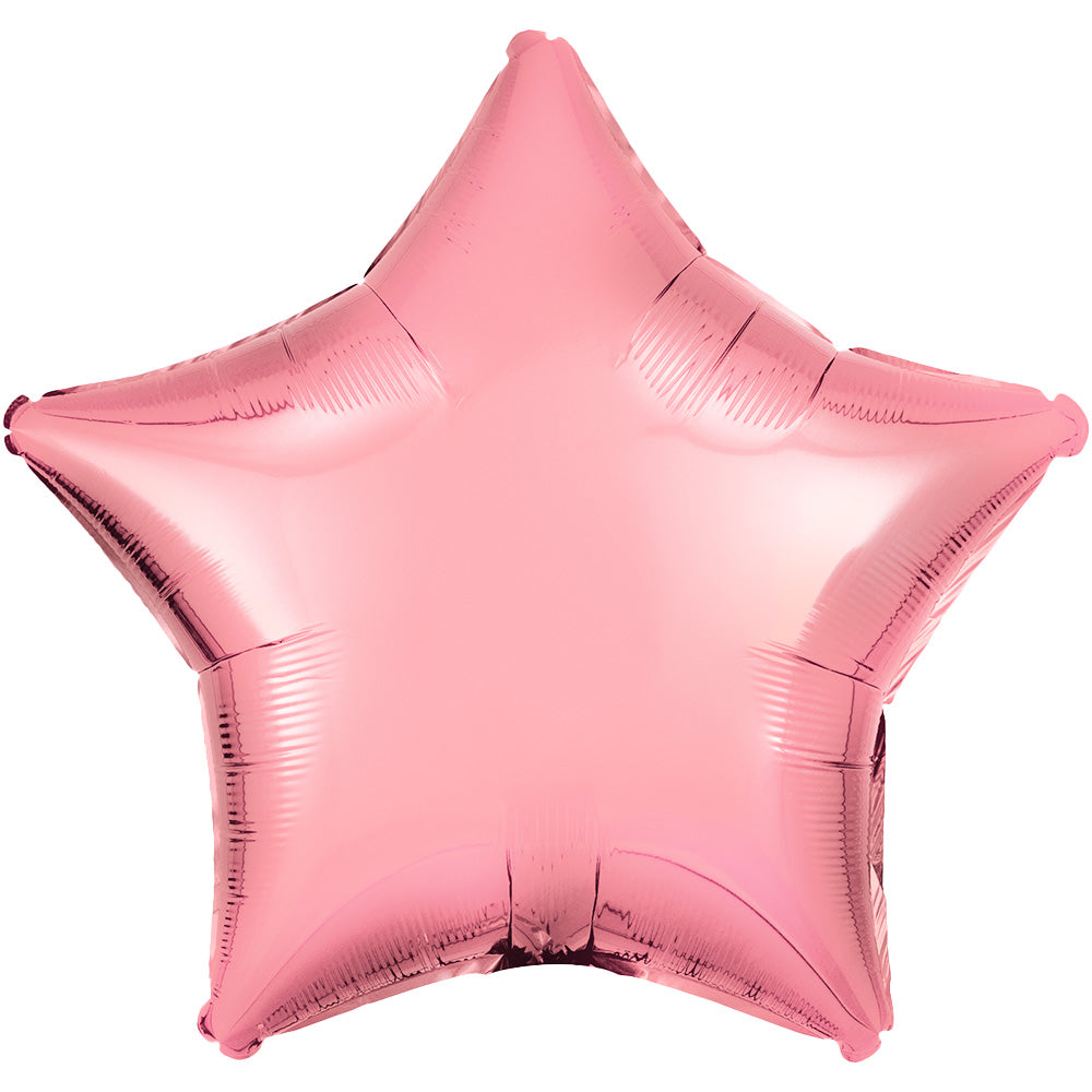 Anagram 19 inch STAR - METALLIC PINK Foil Balloon 12804-02-A-U