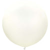 Kalisan 36 inch KALISAN RETRO WHITE Latex Balloons 13680186-KL