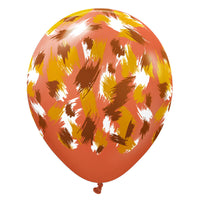 Kalisan 12 inch KALISAN SAFARI SAVANNA - RUST ORANGE Latex Balloons