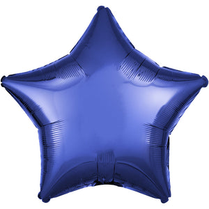 Anagram 19 inch STAR - DARK BLUE Foil Balloon 22469-02-A-U