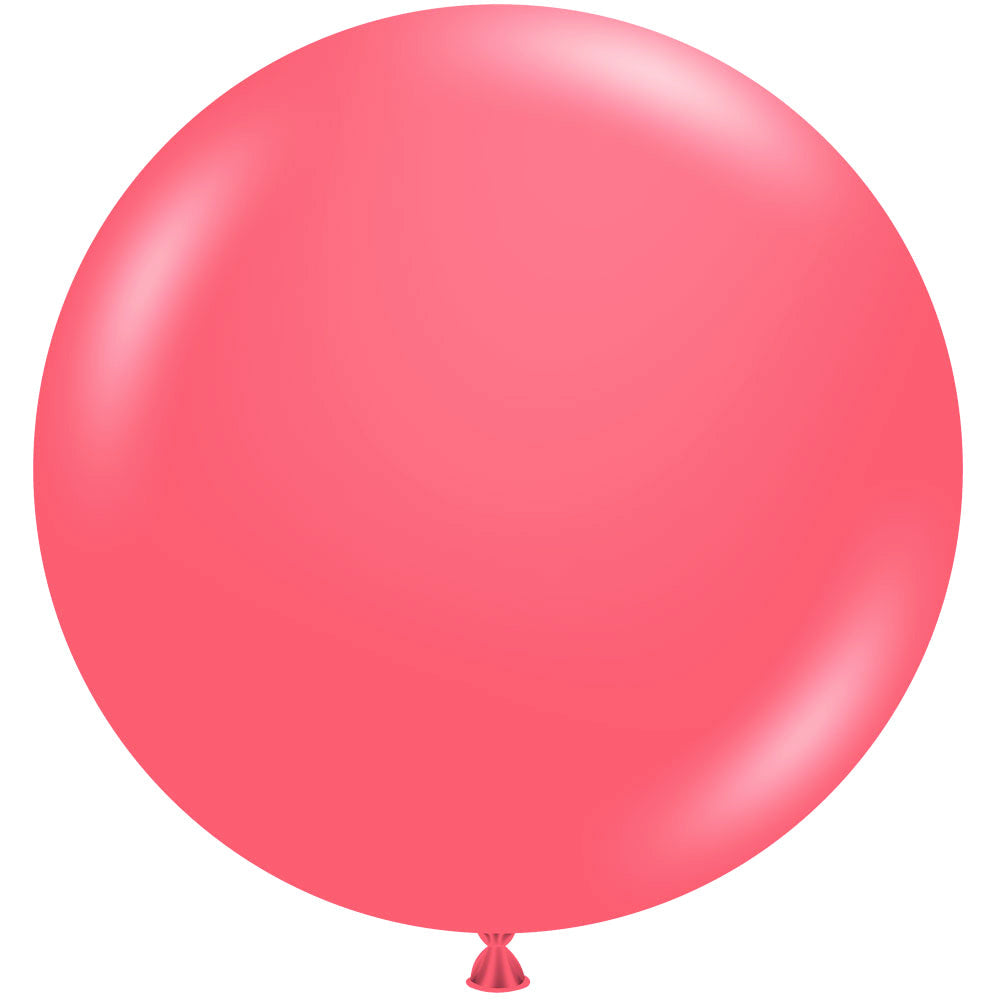 TUFTEX 36 inch TUFTEX TAFFY PINK Latex Balloons 3693-M