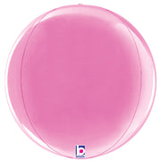 22 inch DIMENSIONALS FUCHSIA GLOBE