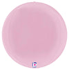 22 inch DIMENSIONALS PASTEL PINK GLOBE