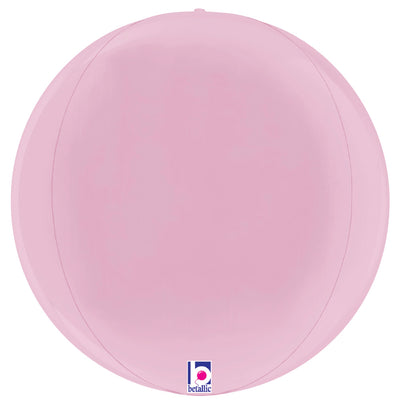 22 inch DIMENSIONALS PASTEL PINK GLOBE