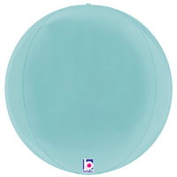 22 inch DIMENSIONALS PASTEL BLUE GLOBE