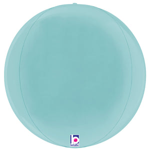 22 inch DIMENSIONALS PASTEL BLUE GLOBE