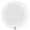 22 inch DIMENSIONALS WHITE GLOBE