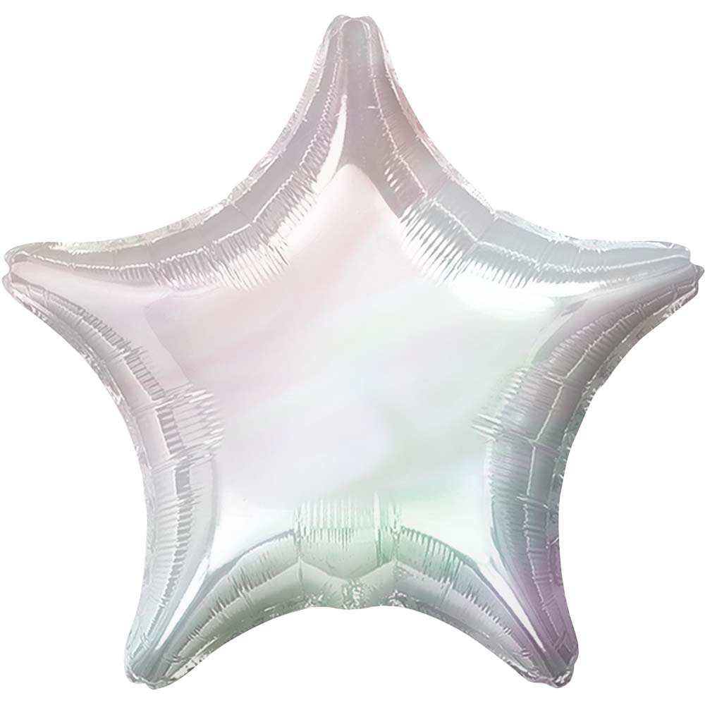 Anagram 19 inch STAR - IRIDESCENT Foil Balloon 25052-02-A-U