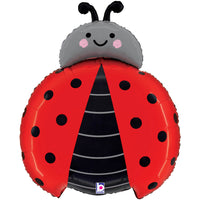 Betallic 24 inch LADY BUG Foil Balloon 25390P-B-P