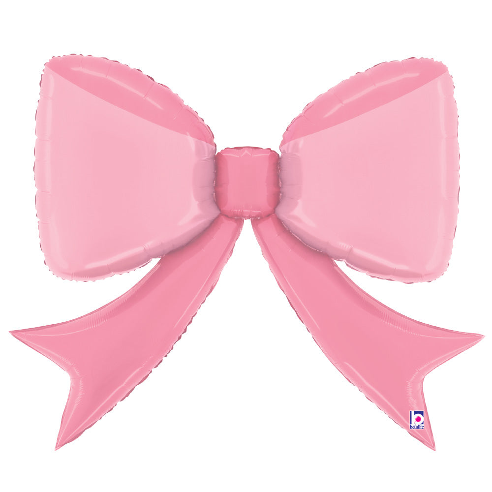 41 inch PRETTY PINK BOW