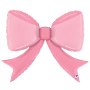 41 inch PRETTY PINK BOW