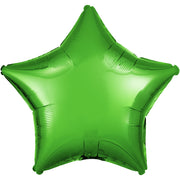 Anagram 19 inch STAR - METALLIC GREEN Foil Balloon 30557-02-A-U