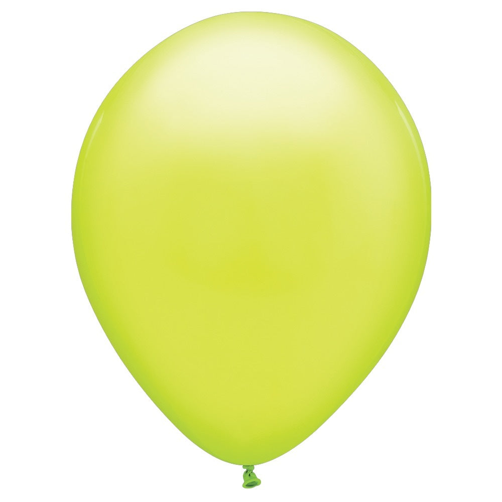 Qualatex 5 inch QUALATEX CHARTREUSE GREEN Latex Balloons 38357-Q