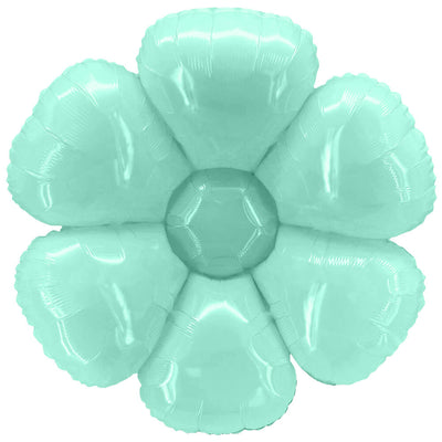 Party Brands 26 inch FLOWER SHAPE - LIGHT BLUE Plastic Balloon 400284-PB-U