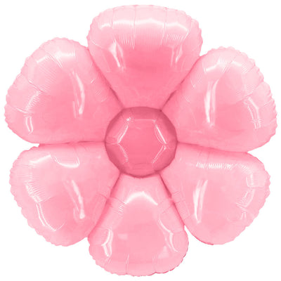 Party Brands 26 inch FLOWER SHAPE - PINK Plastic Balloon 400286-PB-U