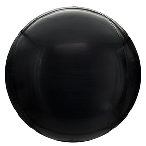 Party Brands 10 inch MIRROR MATTE BALLOON - BLACK Foil Balloon 401028-PB-U