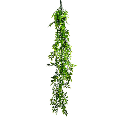 Party Brands 33 inch HANGING GREENERY BUSH Silk Flowers 401299-PB