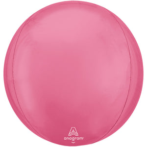 Anagram 16 inch VIBRANT PINK ORBZ Foil Balloon 47081-01-A-P