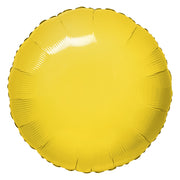 Anagram 18 inch VIBRANT YELLOW Foil Balloon 47121-02-A-U