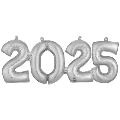 23 inch 2025 BLOCK PHRASE - SILVER (AIR-FILL ONLY)