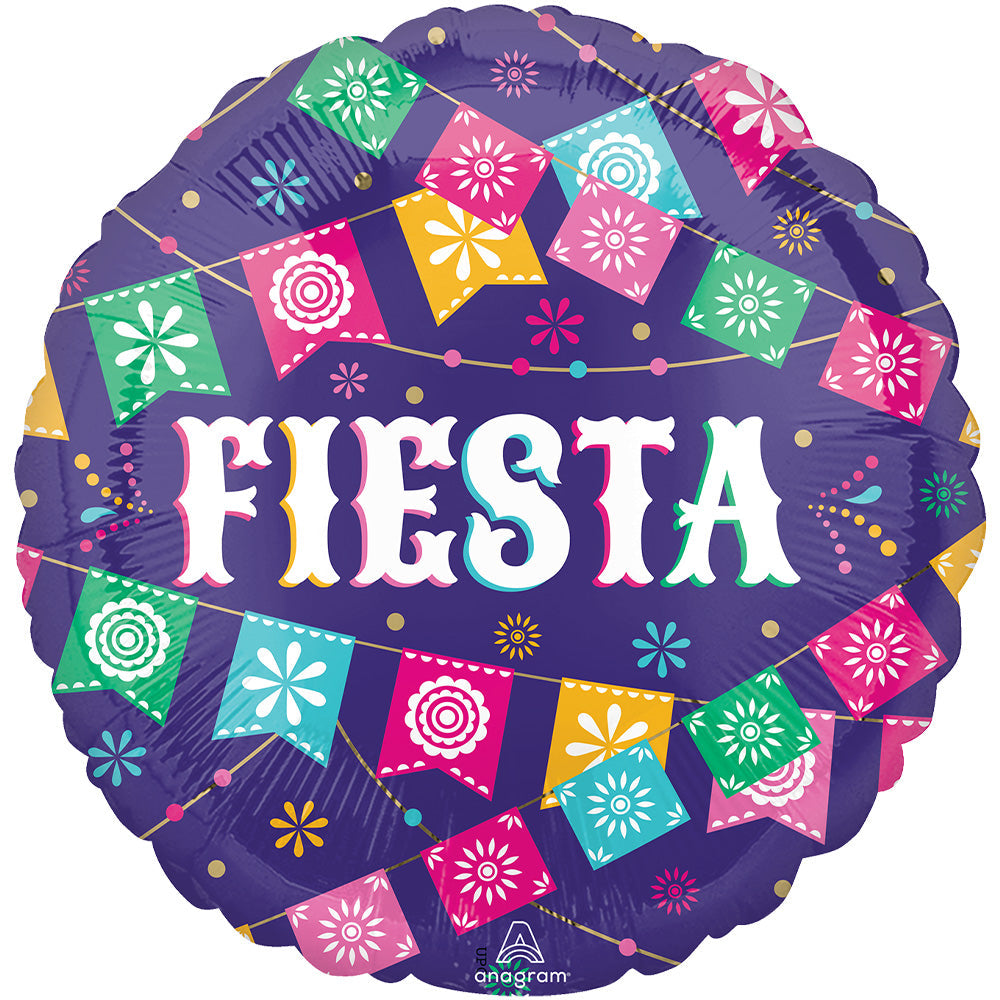 Anagram 18 inch FIESTA TIME Foil Balloon 47440-01-A-P