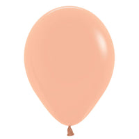 Sempertex 5 inch SEMPERTEX DELUXE PEACH BLUSH Latex Balloons 51029-B