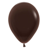 Sempertex 5 inch SEMPERTEX DELUXE CHOCOLATE Latex Balloons 51075-B