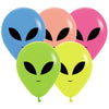 Sempertex 5 inch ALIEN Latex Balloons 51312-B