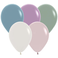 Sempertex 5 inch SEMPERTEX PASTEL DUSK ASSORTMENT Entertainer Balloons 51521-B