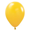 Sempertex 5 inch SEMPERTEX DELUXE HONEY YELLOW Latex Balloons 51526-B