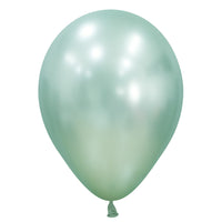 Sempertex 5 inch SEMPERTEX SILK COOL MINT GREEN Latex Balloons 51536-B